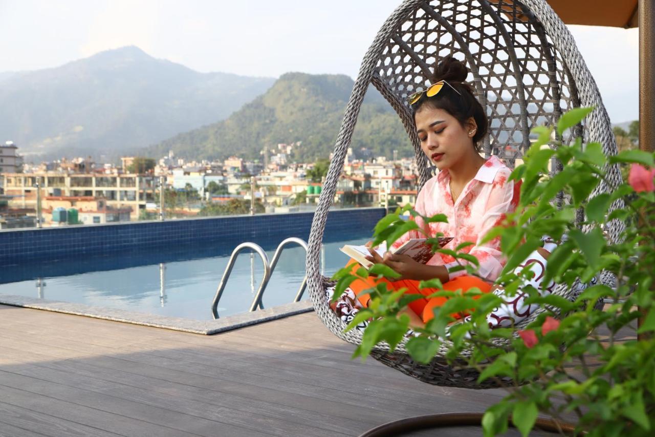 Dahlia Boutique Hotel Pokhara Exteriör bild